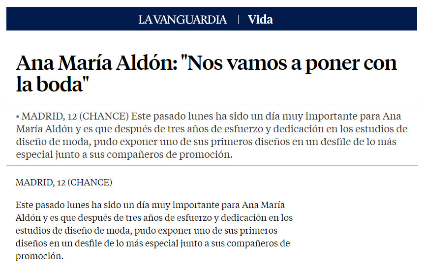La Vanguardia